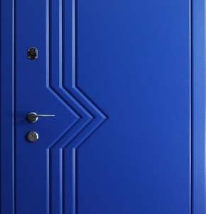 Металлические входные двери с МДФ накладками